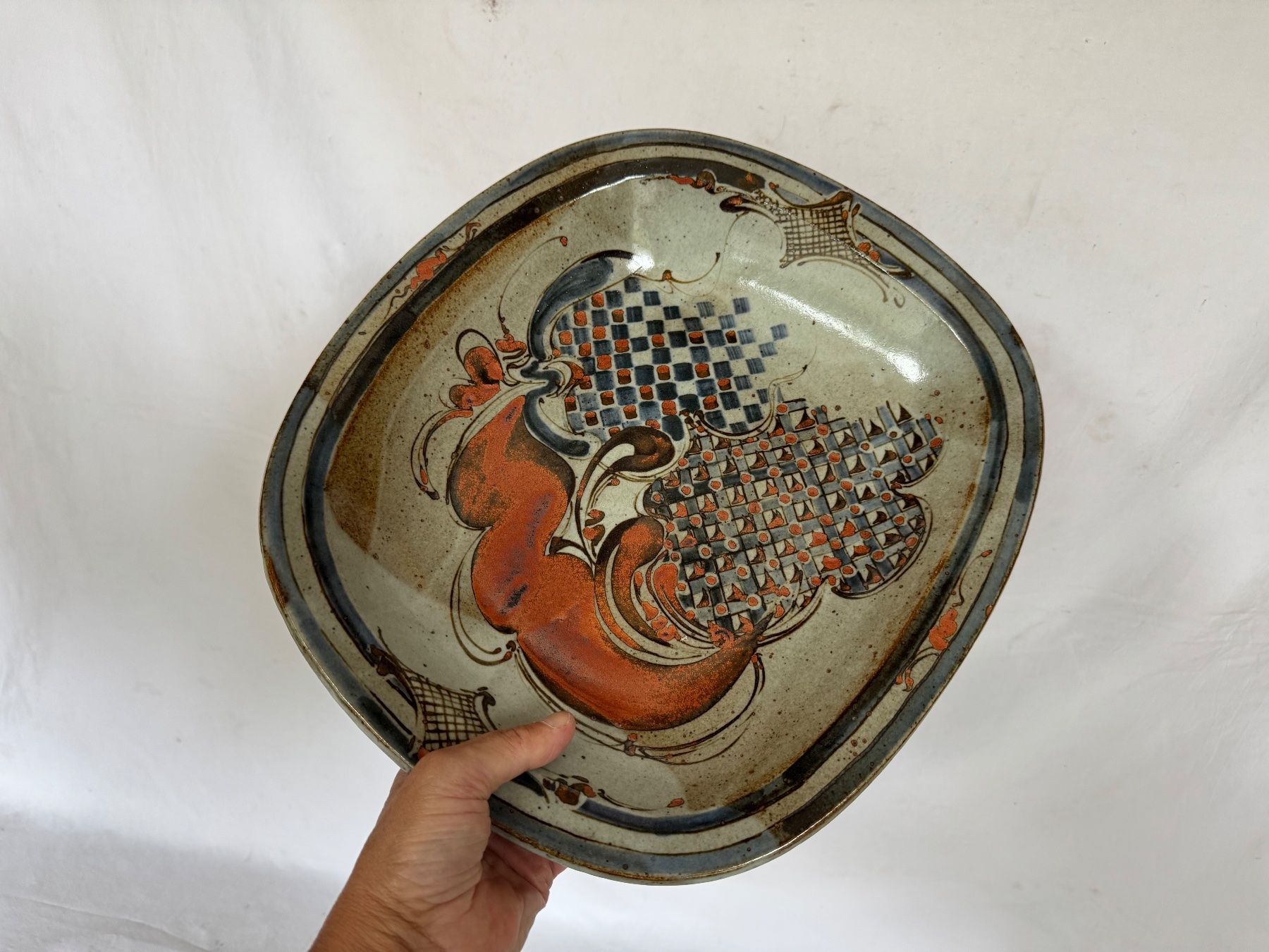 Piatti di portata: Vintage plat ARPOT Claude Crousaz – Usato da GRAND - LANCY venduto da petitpain67 2