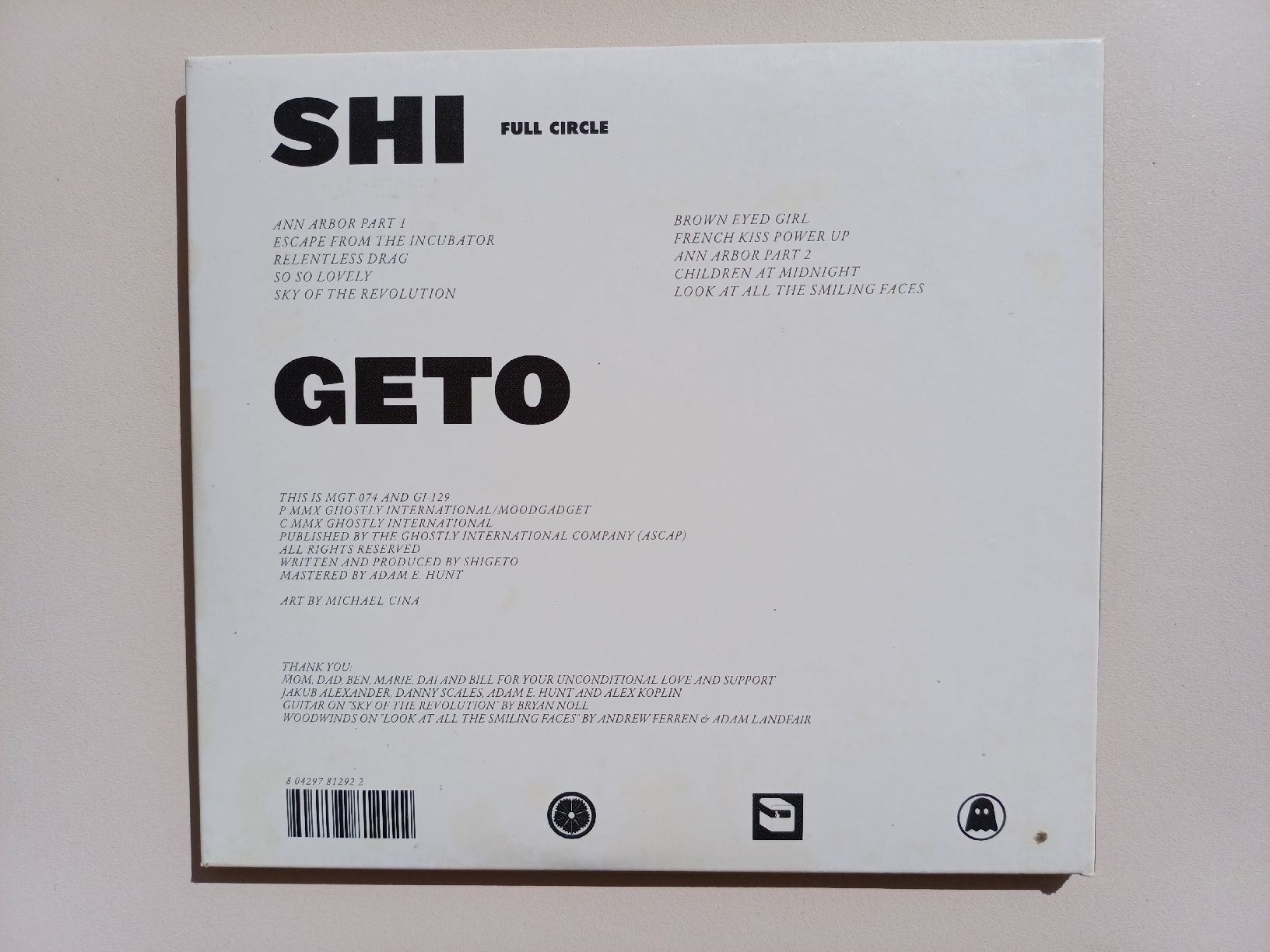 CDs: Shigeto "Full Circle" CD digipack  – Neu (gemäss Beschreibung) aus Begnins von Drastic-Sound 1