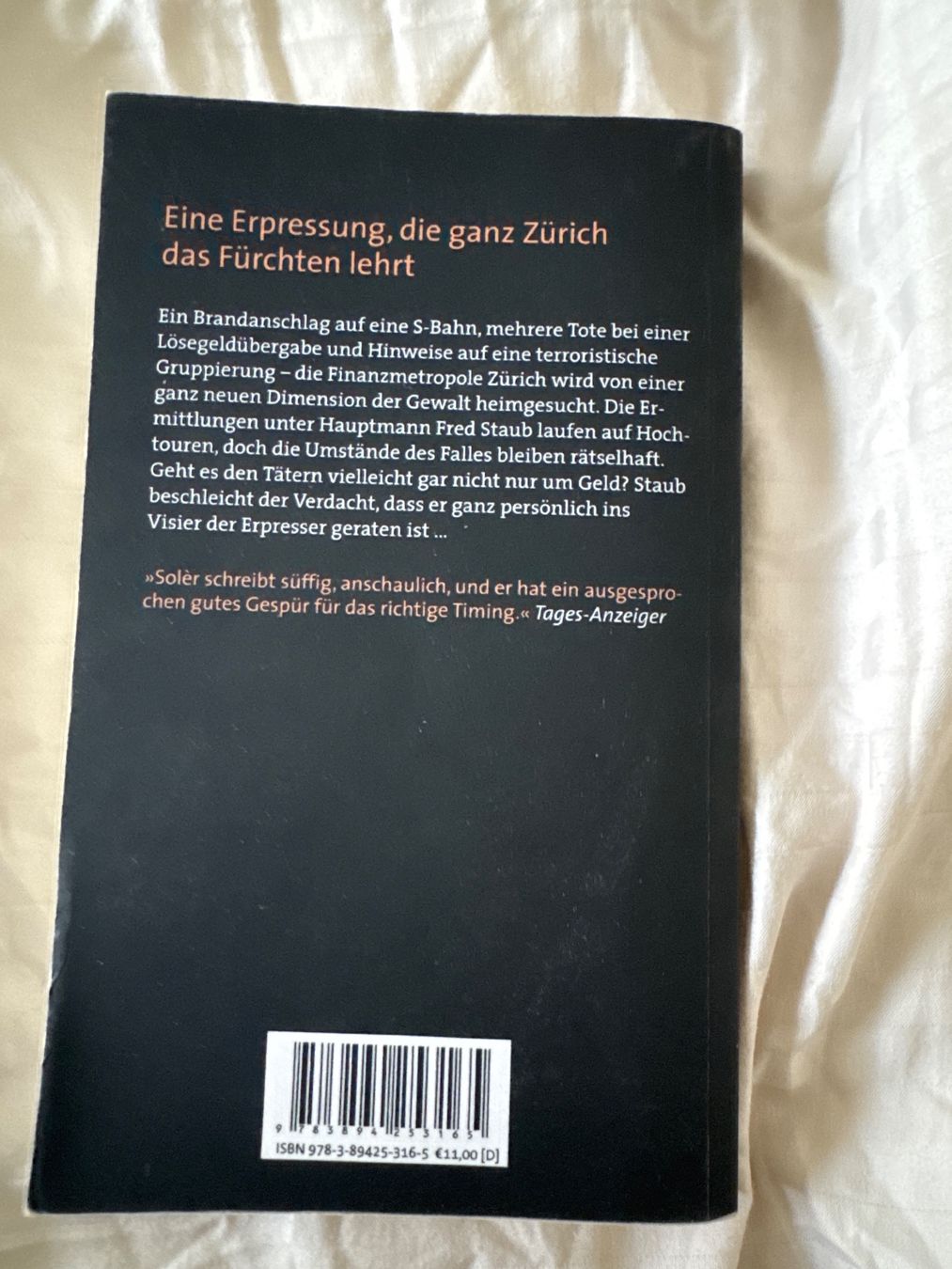 Bücher: Ernst Solèr - Staub im Feuer – Gebraucht aus Zürich von lak_fr2n 1