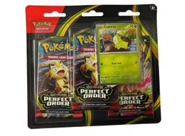 Pokémon Perfect Order 3-Pack Blister Neu OVP 