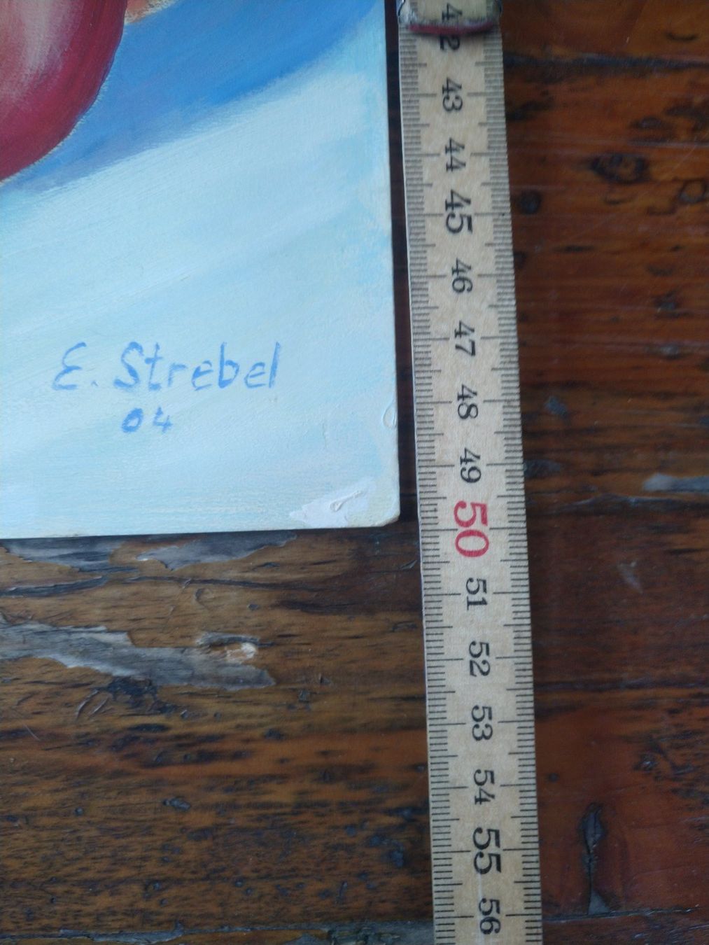 Dipinti: Gemälde Stillleben mit Früchten E. Strebel 2004 gute Erha... – Nuovo (secondo la descrizione) da Buckten venduto da RolandsLiquidationen 3