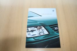 VW Bora V6 4 Motion Prospekt CH-Ausgabe 9/1999 Französisch