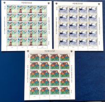 1979 Dänemark ( Färöer) Kinderzeichnungen Bogensatz **