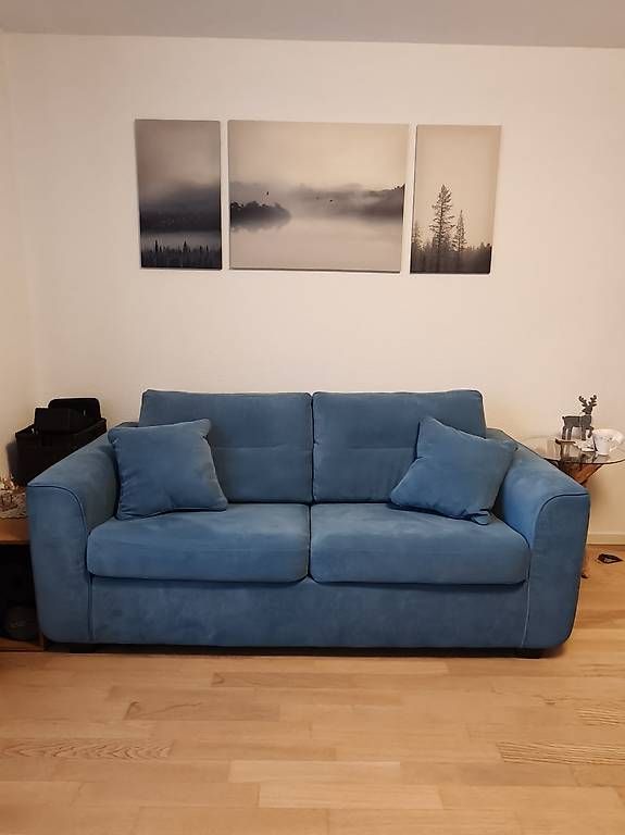Divani: Schlafsofa blau mit Matratze  – Usato da Pfungen venduto da vanessa2507 1