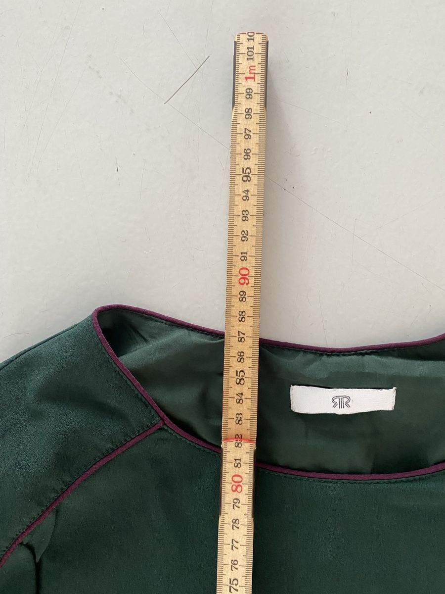 Vestiti: Kleid grün mit lila Ränder – Usato da Basel venduto da riesther 4