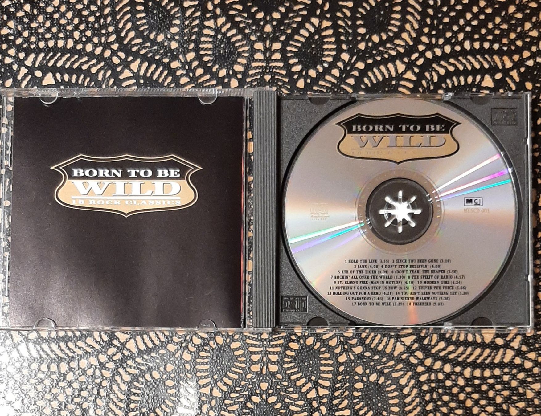 CD: Born To Be Wild - 18 Rock Classics, Rock Compilation 1992 – Usato da Schönenberg TG venduto da breiti12 2