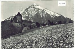Spiez - Schloss im Frühling