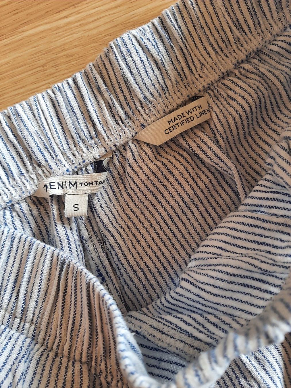 Tom Tailor Pantaloni: Tom Tailor Leinenhose Gr. S – Usato da Muotathal venduto da robin40 1