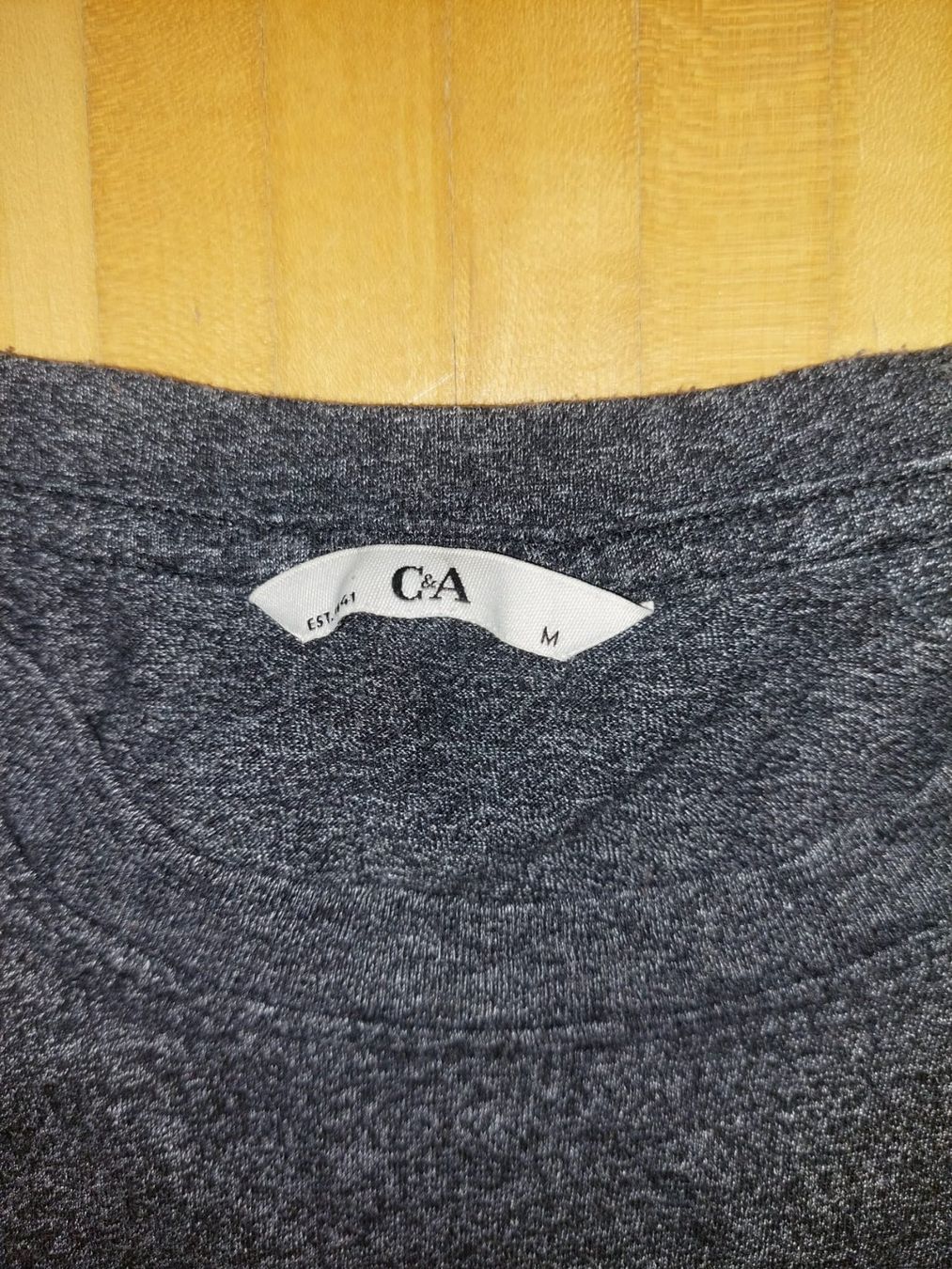 C&A T-Shirts: C&A Herren T-Shirt, Graumeliert, Grösse M – Gebraucht aus Neftenbach von lor_7thq 2