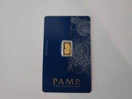 PAMP Suisse 1g Or .9999 - Lingot scellé