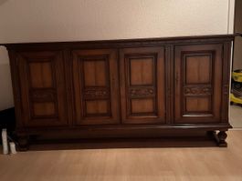 Massives Buffet - Antik Stil Landhaus 4 T...