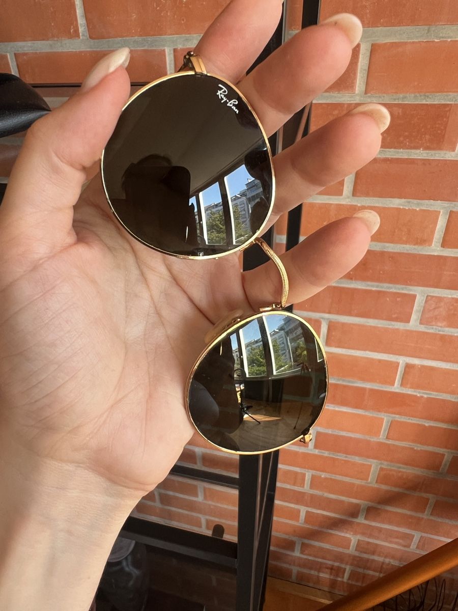 Ray-Ban Occhiali & Lenti: Sonnenbrille Ray-Ban RB3447 Gold – Usato da Biel/Bienne venduto da mona222 2