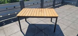 Gartentisch mit 4 Stühlen & Sitzauflagen