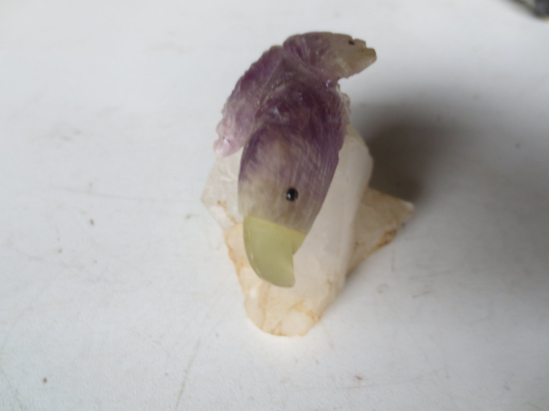 Mineralien & Heilsteine: Amethyst Vogel – Gebraucht aus Weier im Emmental von waefler03 3