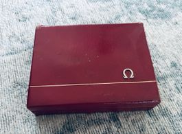 Omega Uhrenbox rot Vintage Louis Brandt & Fils gebraucht