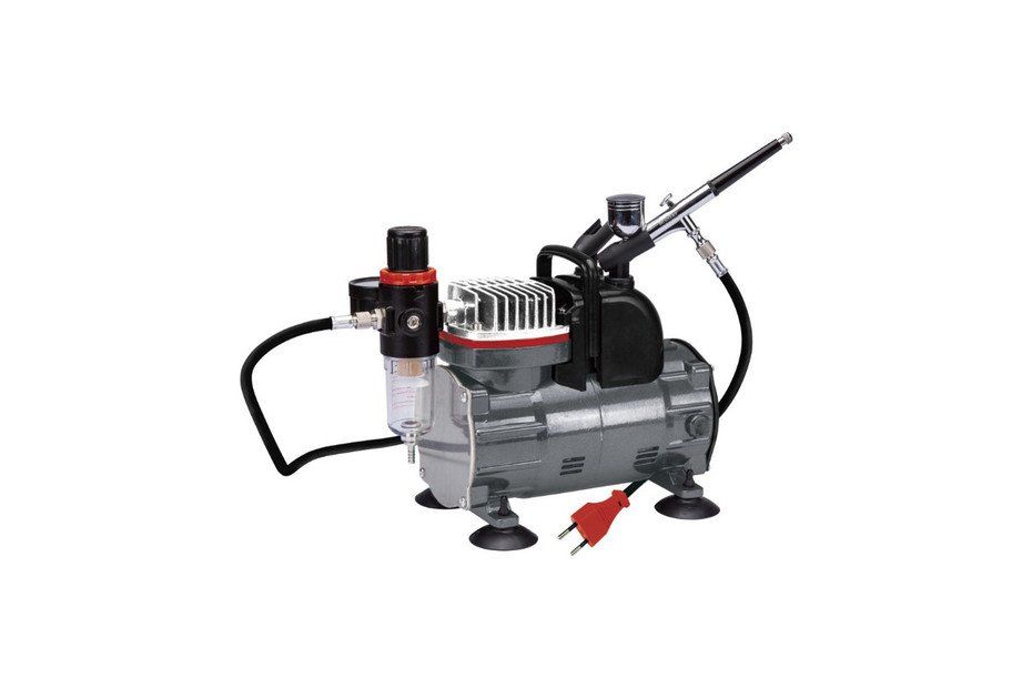 Compressori: Ayce Airbrush Kompressor KIT TC-802 – Nuovo e nell'imballaggio originale da Bussigny venduto da logialp 2