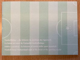 Schweizer Fussball Briefmarken «Fussballfieber»