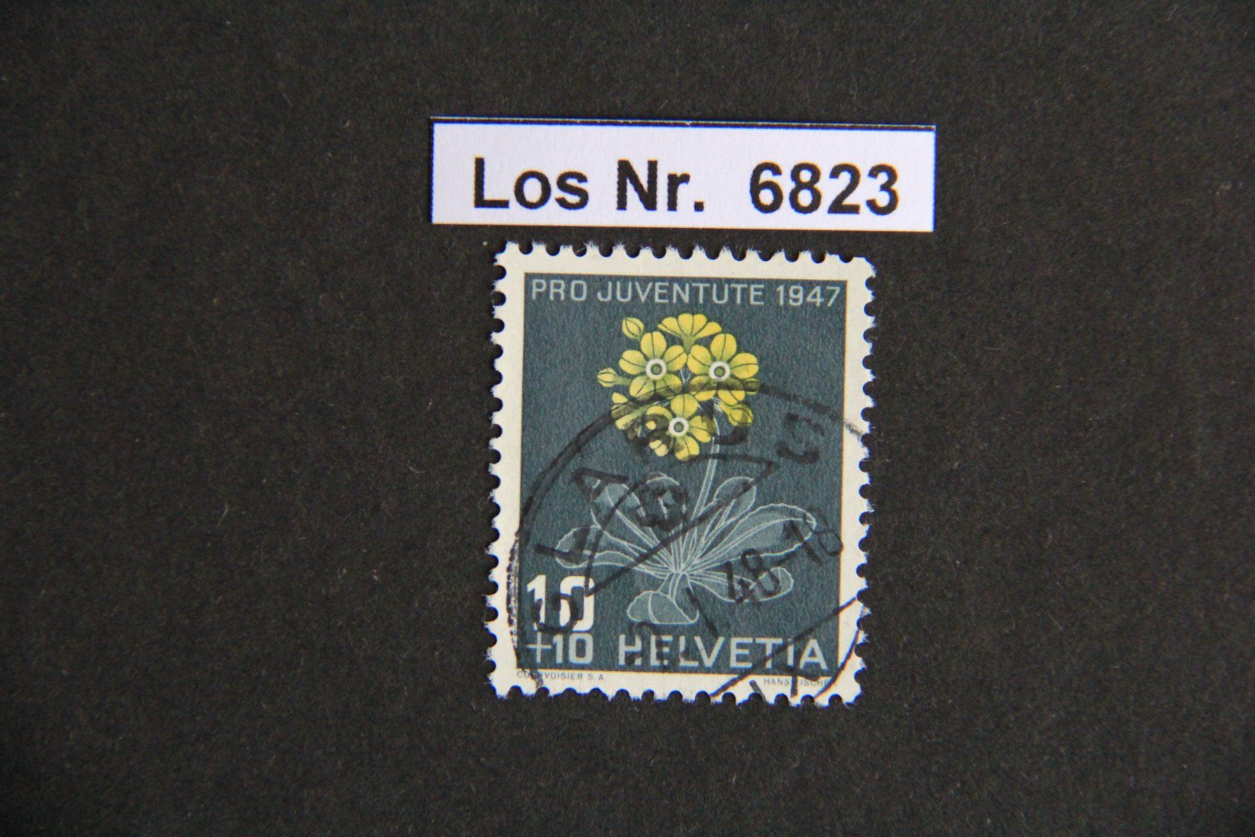 Tous les timbres: PJ 1947 Ortsstempel mit Datum                       Los 6823 – D'occasion à Volken par jukon65