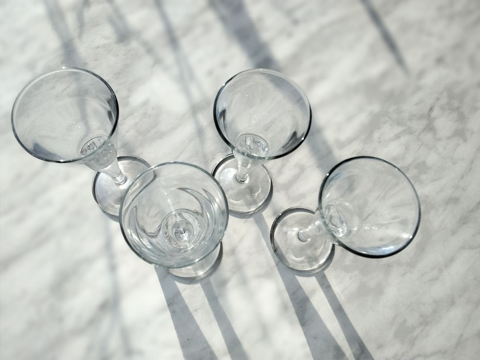 Bicchieri: 4 SCHNAPS LIQUER GLÄSER – Usato da Biel/Bienne venduto da dasi3 1
