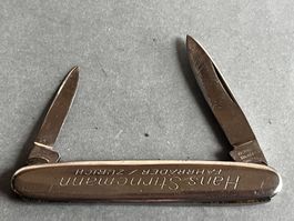 Altes Sackmesser Kaufmann/Solingen 64 mm - Fahrräder Zürich