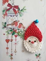 1 Stück Samichlaus Nikolaus San Nicola gehäkelt 815