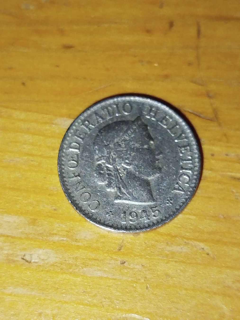Tutti le monete: Pièce 5 centimes suisse 1945 – Usato da Châtel St Denis venduto da Magil71