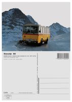 Grindelwald Bussalp Berner Oberland AVG Bus Saurer 3DUK50