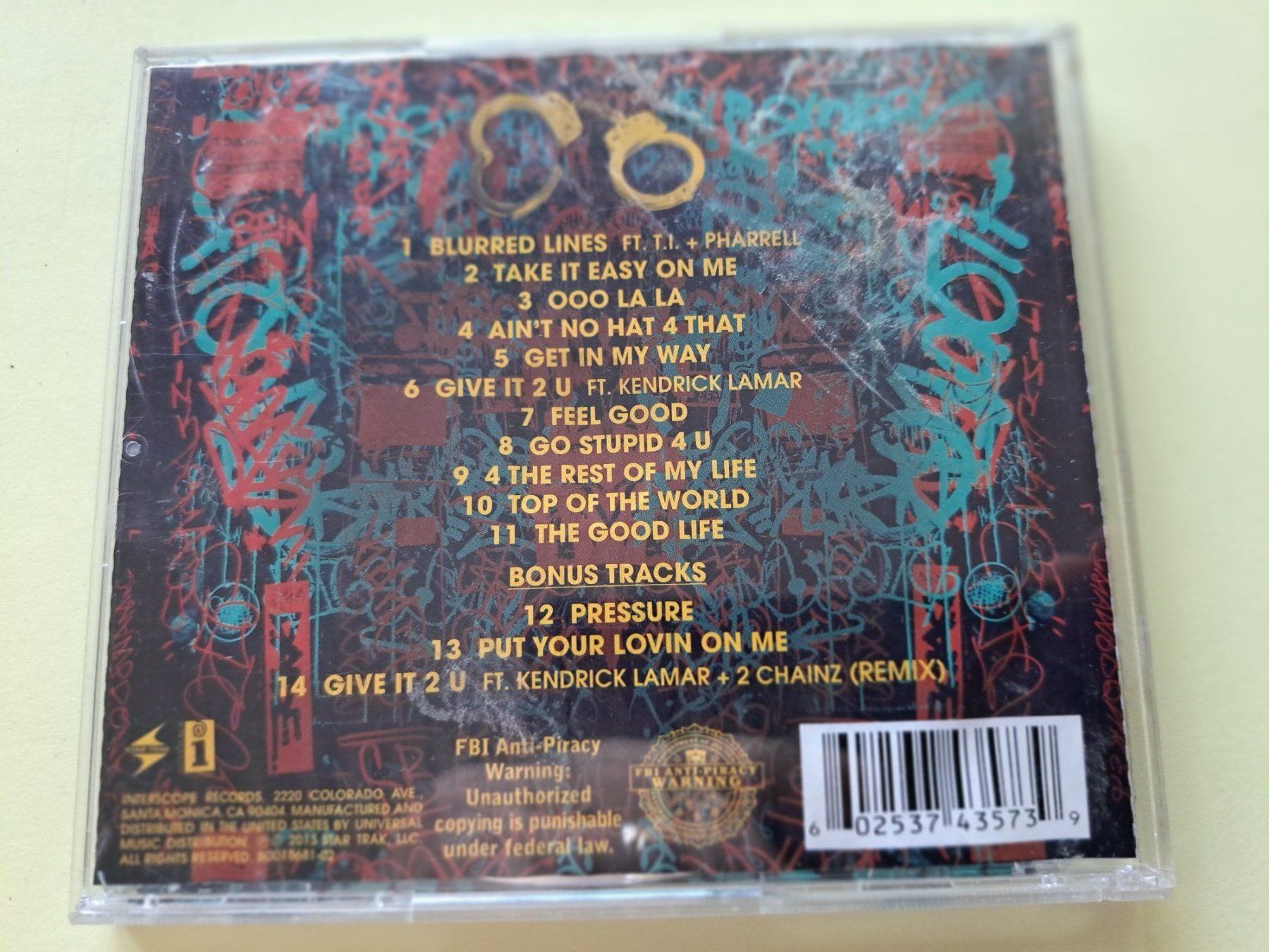 CDs: CD Robin Thicke – Blurred Lines – Gebraucht aus Pully von bro_n52j 1