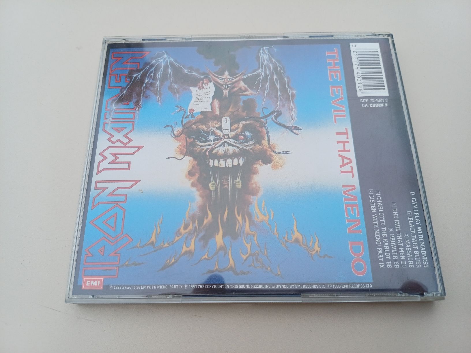CDs: Iron Maiden "Can I play with Madness" CD – Neu (gemäss Beschreibung) aus Begnins von Drastic-Sound 1