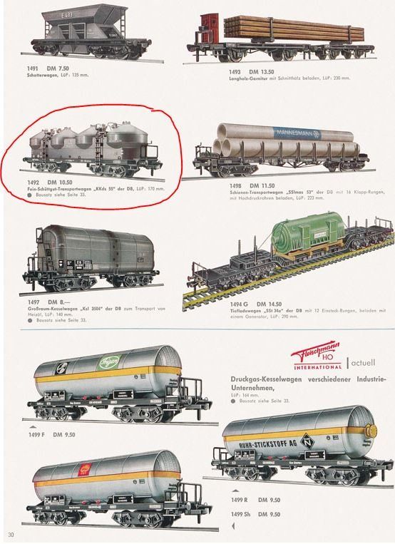 Fleischmann Modellini di ferrovie: Fleischmann H0: DB Staub-Zement-Silowagen – Usato da Niederhasli venduto da rail-duerst 6