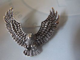 Adler Brosche, Vintage Stil