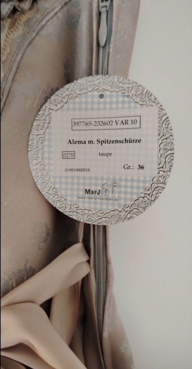 Vestiti: Wunderschönes Marjo Dirndl Gr. 36 – Nuovo (secondo la descrizione) da Aesch LU venduto da kykariz 1