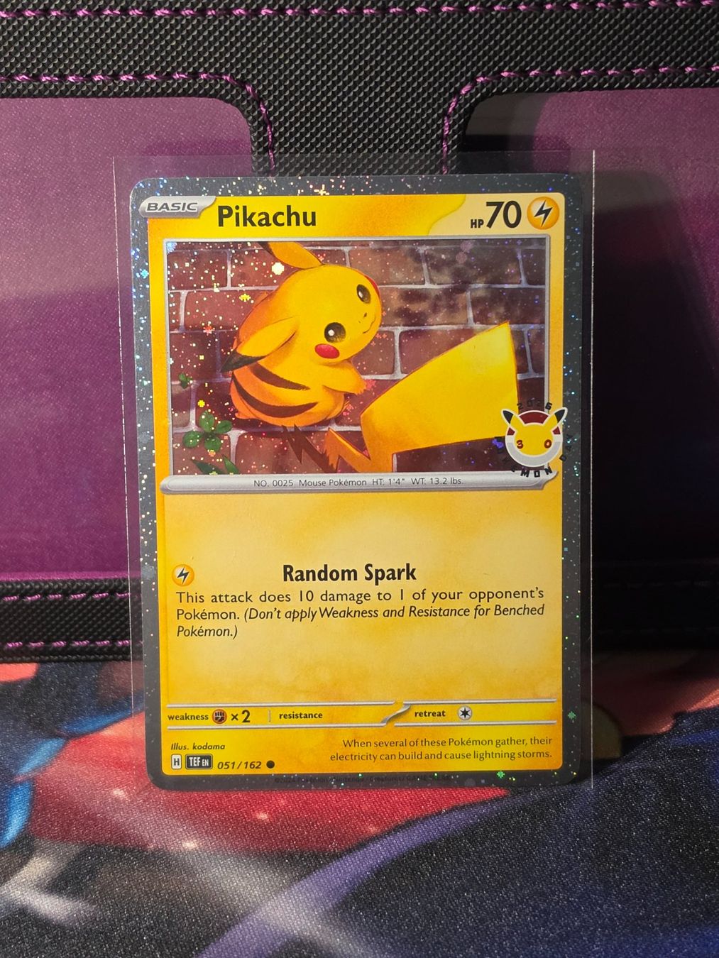 Pokémon Sammelbilder & Trading cards: Pikachu 051 – Gebraucht aus Binningen von oscark77