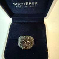 Ring Pave 18K Gr. 52 200Diamanten Brillant-Schliff