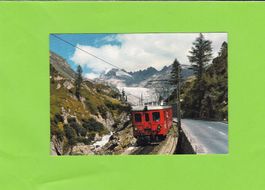 Furka-Oberalp-Bahn mit Rhonegletscher
