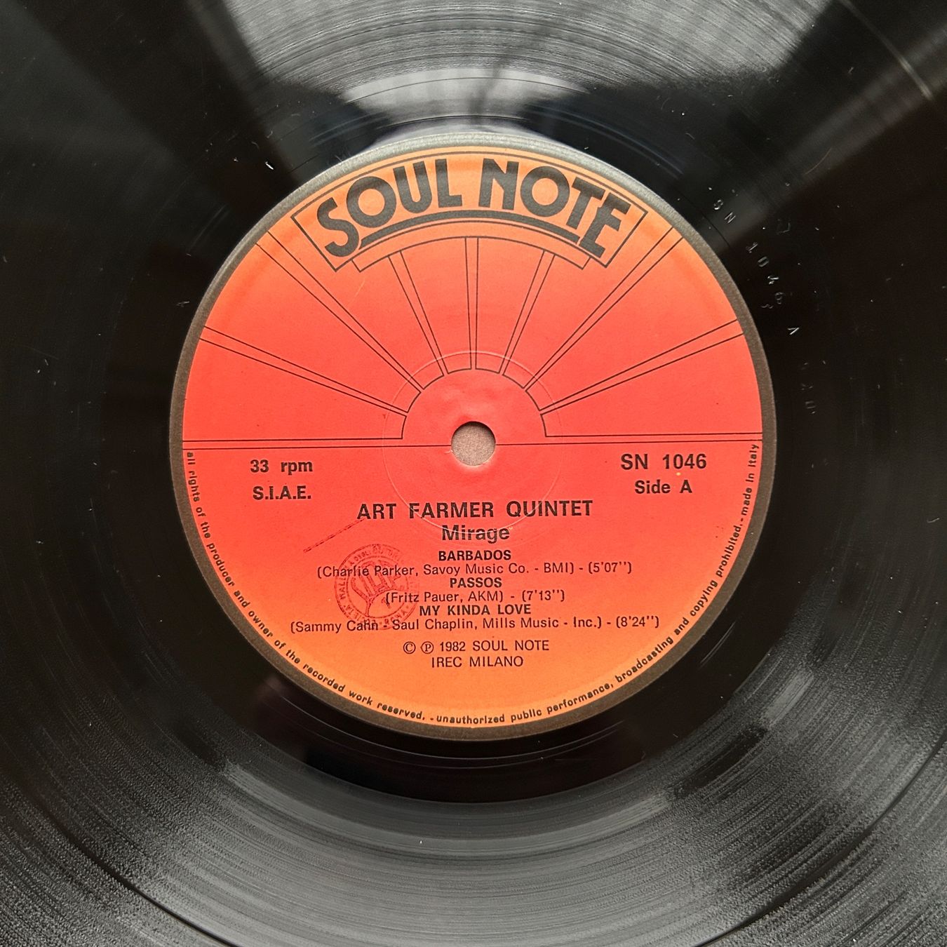 Schallplatten: Art Farmer Quintet  Mirage  LP – Gebraucht aus Lausanne von Pask1 2
