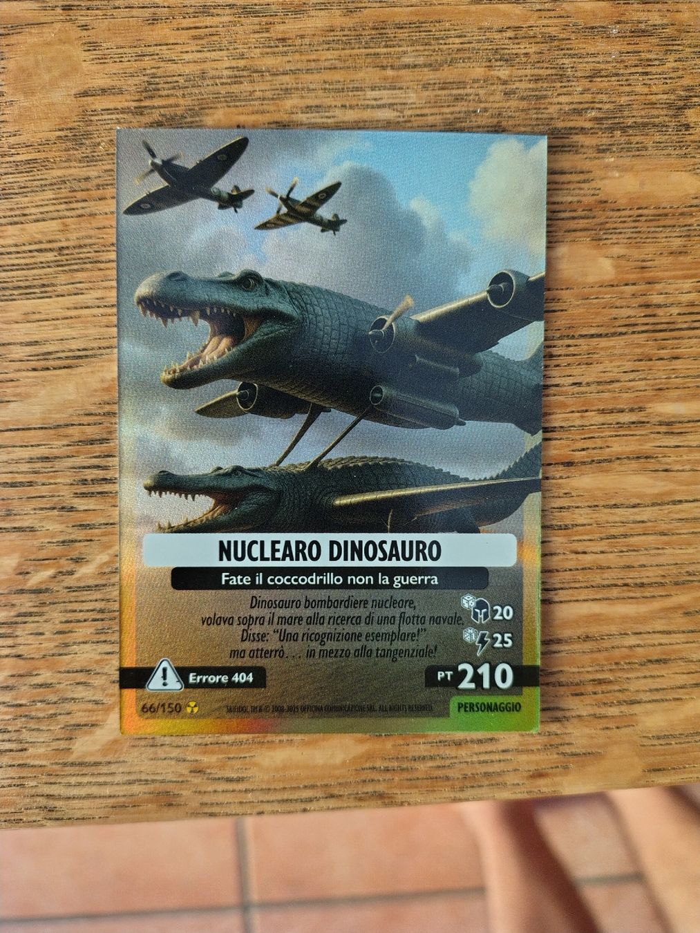 Cartes à collectionner: Brainrot Nuclearo Dinosauro rara – Neuf (Voir description) à Vairano par Miry90.