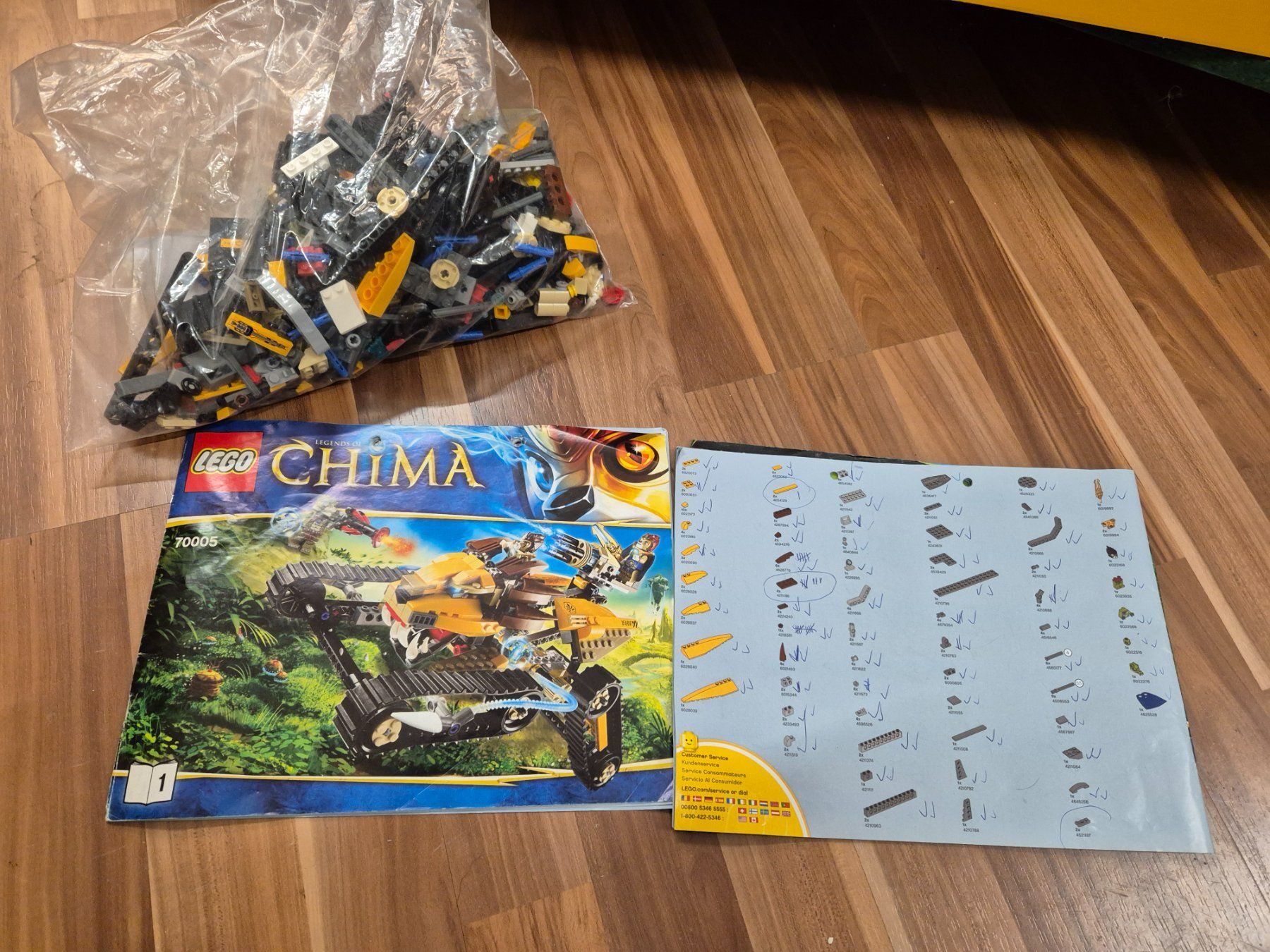 Lego Spielzeuge: Lego Chima 70005 Cragger's Kommando-Streitwagen K1 – Gebraucht aus Schwarzenburg von Sunny0290