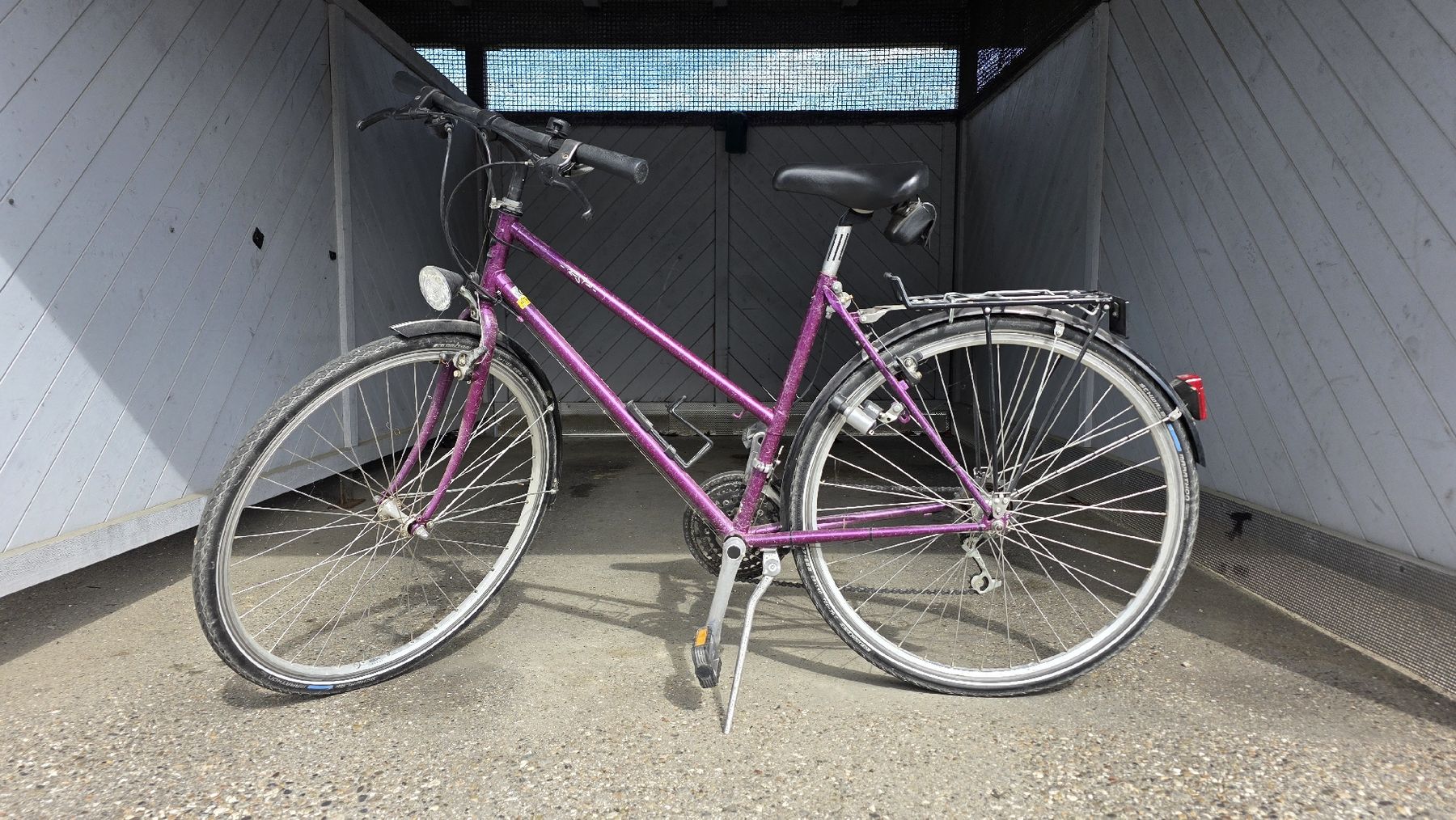 Cresta Biciclette: Damenvelo Cresta violett – Difettoso da Starrkirch-Wil venduto da charisma_85 1