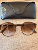 Ray-Ban unisex round sunglasses in brown 0RB4337