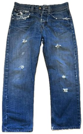 LEVIS SILVERTAB RIPPED DENIM