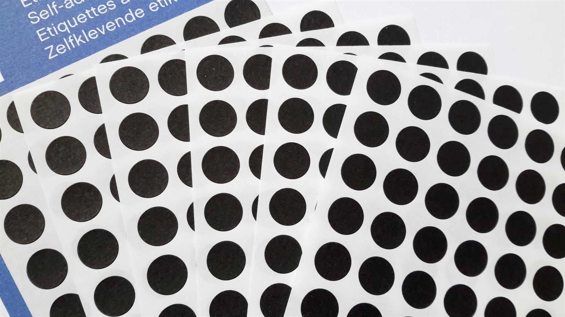 Sticker: Markierungspunkte, schwarz, 8mm, 462 St. – Nuovo e nell'imballaggio originale da St. Gallen venduto da cointec 4