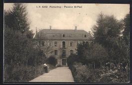 AK Porrentruy, Pension St-Paul, 1912