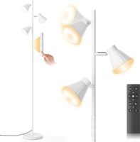Stehlampe LED 36W mit Fernbedienung, Stehleuchte dimmbar