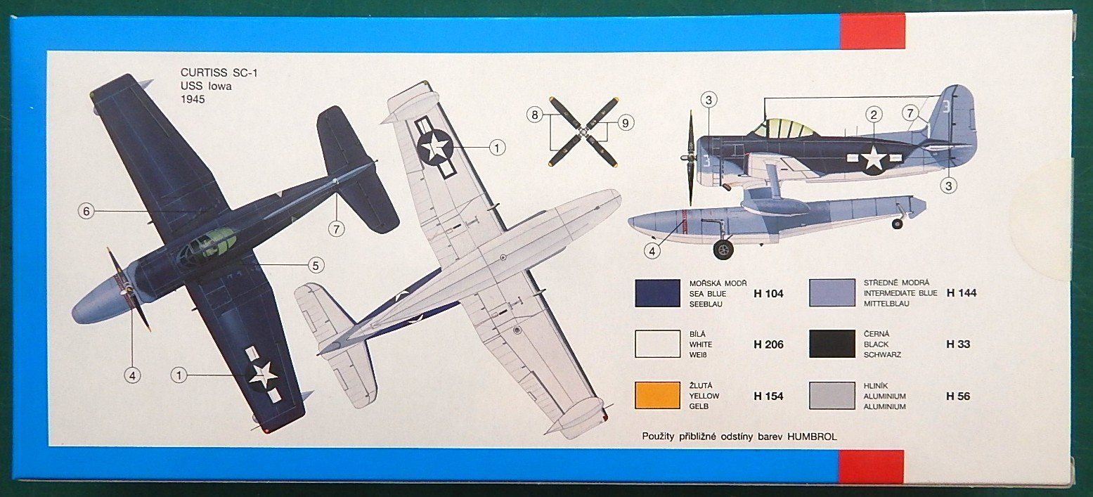 Kit di modellismo & Modellini statici: Curtiss SC-1 Seahawk – Nuovo e nell'imballaggio originale da Neuchâtel venduto da PAB2000 1