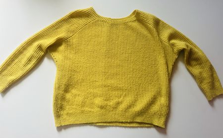 Pull Jaune Moutarde, Taille S/M
