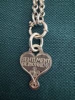 EnSoie Herz Anhänger - Sterling Silver - Vintage Schmuck