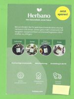 Herbano Gutschein CHF 20 Rabatt Neukunden