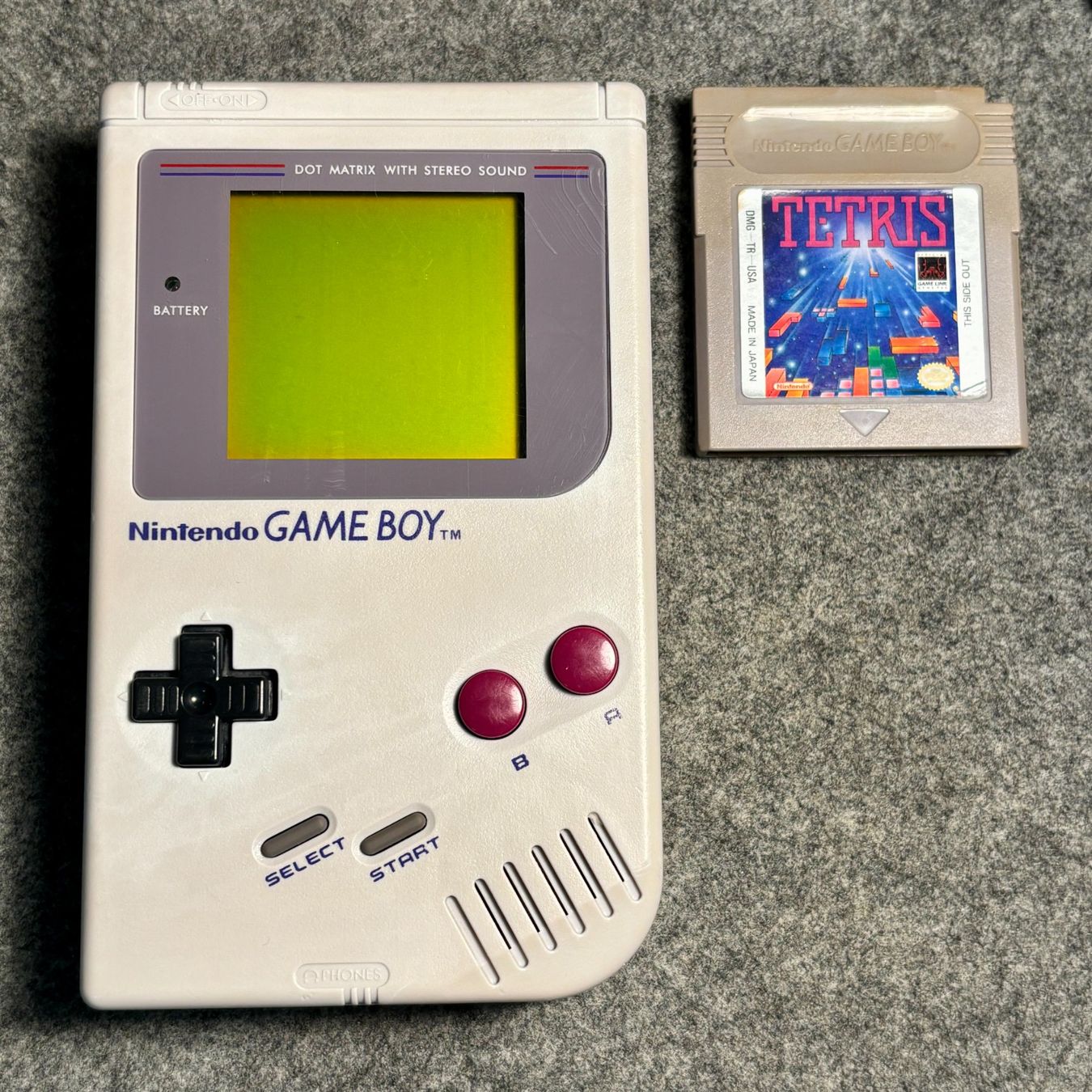 Nintendo Console: GameBoy Classic DMG-01 Konsole + Tetris Original – Usato da Mollis venduto da GamingCorner