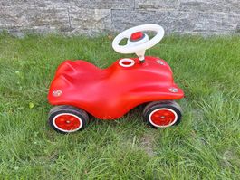 Bobby Car Rutscherfahrzeug rot mit weissem Lenkrad